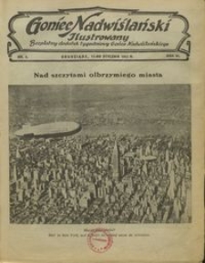 Goniec Nadwiślański Ilustrowany : bezpłatny dodatek tygodniowy Gońca Ndwiślańskiego 1932.01.17 R.6 nr 3