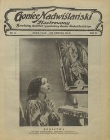 Goniec Nadwiślański Ilustrowany : bezpłatny dodatek tygodniowy Gońca Ndwiślańskiego 1932.04.03 R.6 nr 14