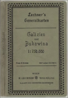 Generalkarte von Galizien und Bukowina