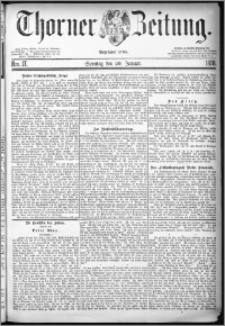 Thorner Zeitung 1878, Nro. 17 + Beilage