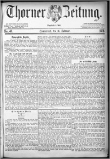 Thorner Zeitung 1878, Nro. 40