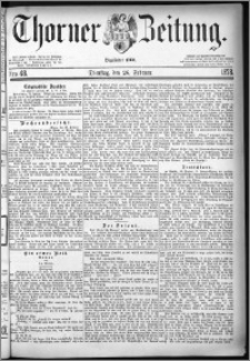 Thorner Zeitung 1878, Nro. 48