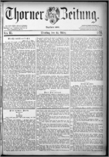Thorner Zeitung 1878