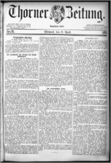 Thorner Zeitung 1878, Nro. 91