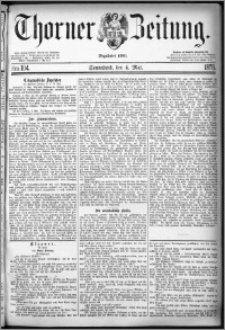 Thorner Zeitung 1878, Nro. 104