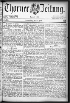 Thorner Zeitung 1878, Nro. 130