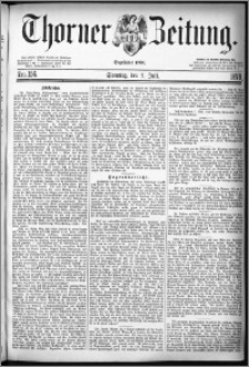 Thorner Zeitung 1878, Nro. 156 + Beilage, Extra-Beilage