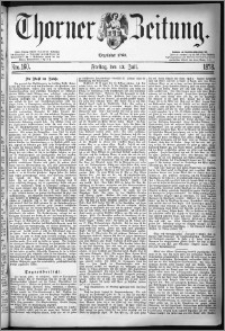 Thorner Zeitung 1878, Nro. 160