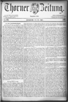 Thorner Zeitung 1878, Nro. 161