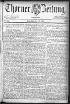 Thorner Zeitung 1878, Nro. 173
