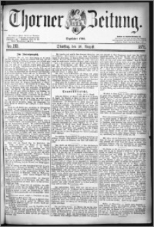 Thorner Zeitung 1878, Nro. 193