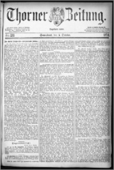 Thorner Zeitung 1878, Nro. 233