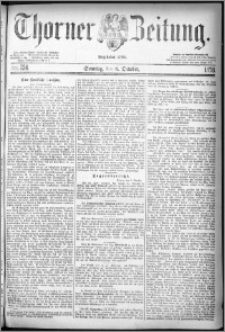 Thorner Zeitung 1878, Nro. 234 + Beilage