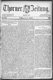 Thorner Zeitung 1878, Nro. 253