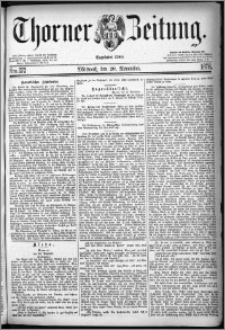 Thorner Zeitung 1878, Nro. 272