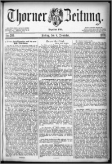 Thorner Zeitung 1878, Nro. 286