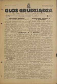 Głos Grudziądza : organ Miejskiej i Powiatowej Rady Narodowej : 1945.07.08, R. 1 nr 24