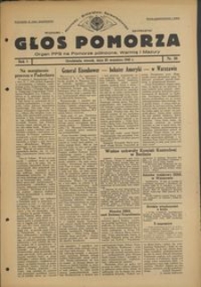 Głos Pomorza : organ PPS na Pomorze północne, Warmię i Mazury : 1945.09.25, R. 1 nr 56
