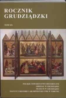 Rocznik Grudziądzki T.20