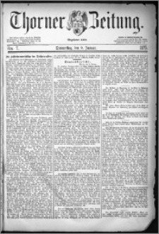 Thorner Zeitung 1879, Nro. 7