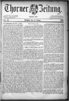 Thorner Zeitung 1879, Nro. 11 + Extra-Beilage