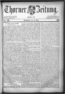 Thorner Zeitung 1879, Nro. 108 + Beilagenwerbung