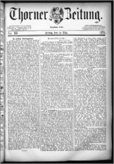 Thorner Zeitung 1879, Nro. 113 + Beilagenwerbung