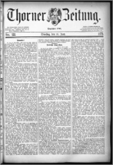 Thorner Zeitung 1879, Nro. 133