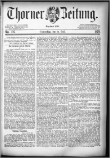 Thorner Zeitung 1879, Nro. 176