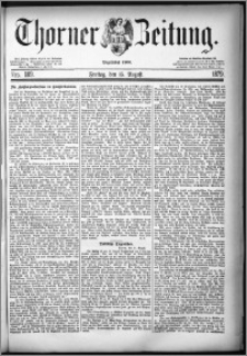 Thorner Zeitung 1879, Nro. 189