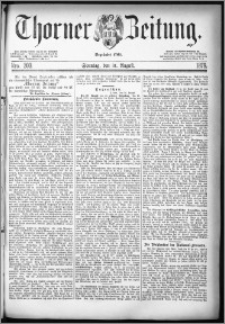 Thorner Zeitung 1879, Nro. 203