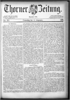 Thorner Zeitung 1879, Nro. 218