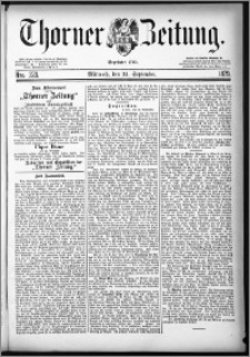 Thorner Zeitung 1879, Nro. 223