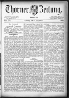 Thorner Zeitung 1879, Nro. 228