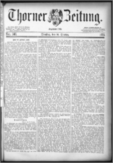 Thorner Zeitung 1879, Nro. 246