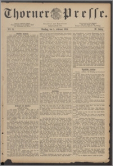 Thorner Presse 1884, Jg. II, Nro. 31