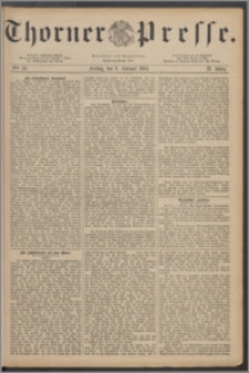 Thorner Presse 1884, Jg. II, Nro. 34