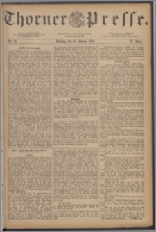 Thorner Presse 1884, Jg. II, Nro. 43