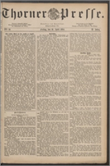 Thorner Presse 1884, Jg. II, Nro. 92