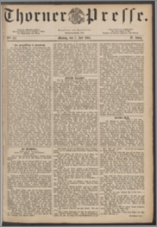 Thorner Presse 1884, Jg. II, Nro. 157