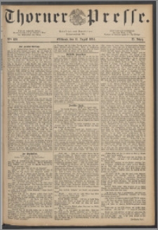 Thorner Presse 1884, Jg. II, Nro. 189