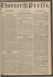 Thorner Presse 1884, Jg. II, Nro. 197