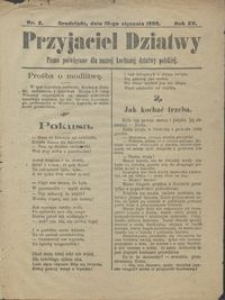 Przyjaciel Dziatwy : pismo poświęcone dla naszej kochanej dziatwy polskiej 1909.01.12 nr 2