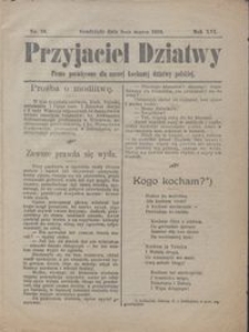 Przyjaciel Dziatwy : pismo poświęcone dla naszej kochanej dziatwy polskiej 1910.03.08 nr 10