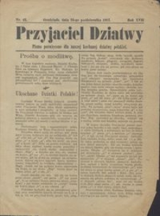 Przyjaciel Dziatwy : pismo poświęcone dla naszej kochanej dziatwy polskiej 1911.10.24 nr 43