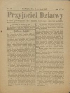 Przyjaciel Dziatwy : pismo poświęcone dla naszej kochanej dziatwy polskiej 1917.07.31 nr 28