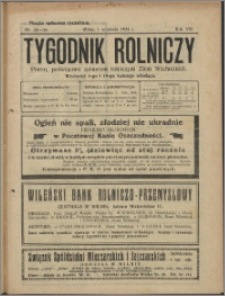 Tygodnik Rolniczy 1924, R. 8 nr 33/34