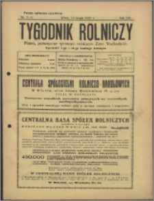 Tygodnik Rolniczy 1929, R. 13 nr 7/8