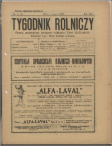 Tygodnik Rolniczy 1929, R. 13 nr 9/10