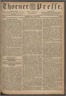 Thorner Presse 1887, Jg. V, Nro. 78
